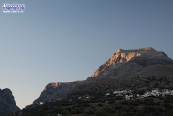 Zachód słońca nad wąwozem Kotsifou