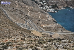 Słynne serpentyny w okolicy Chora Sfakion
