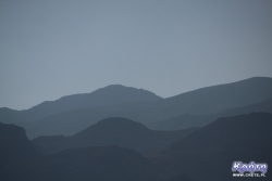 Góry wieczorową porą