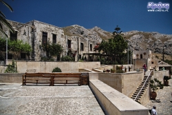 Centralna część zabudowań klasztoru