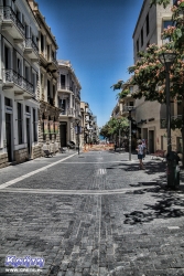 Nawet główny deptak świeci pustkami