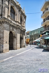 Tak pusty Heraklion jest tylko w niedzielę