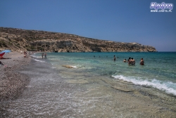 Za tym cyplem kryje się sławna Matala