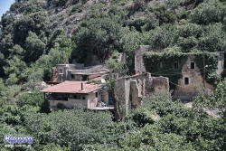 Widok ogólny na zabudowania dawnej Mili